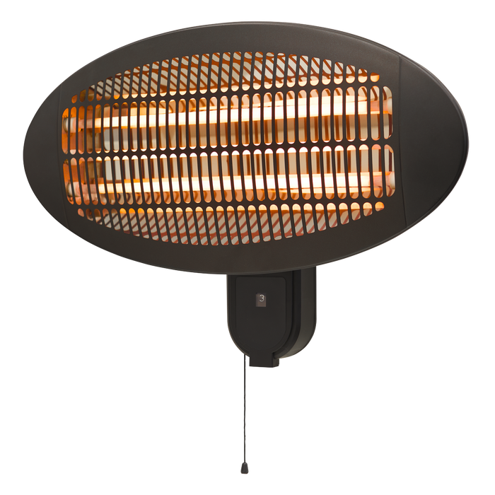 Wall Mounting Infrared Quartz Heater 2000W/230V | IWMH2003