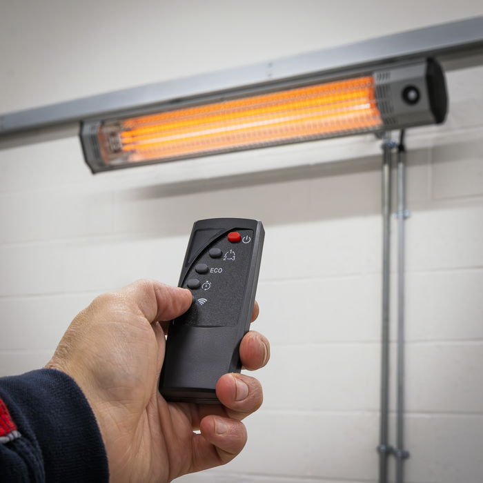 High Efficiency Infrared Short Wave Wall Mounting Heater 6000W/230V | IWMH6000R