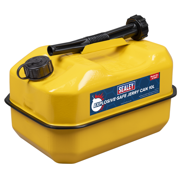 Explosive-Safe Jerry Can 10L - Yellow | JC10RY