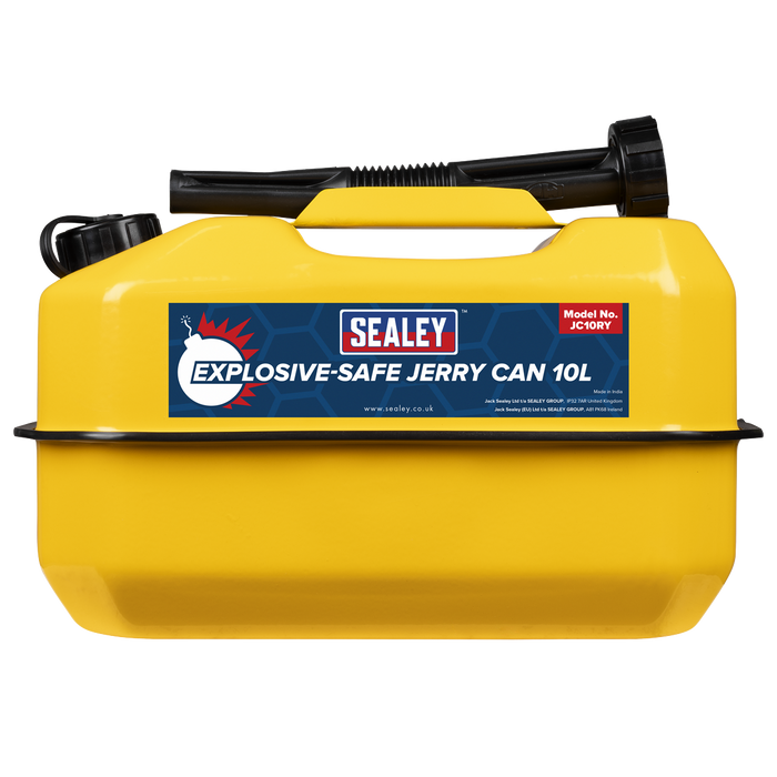 Explosive-Safe Jerry Can 10L - Yellow | JC10RY