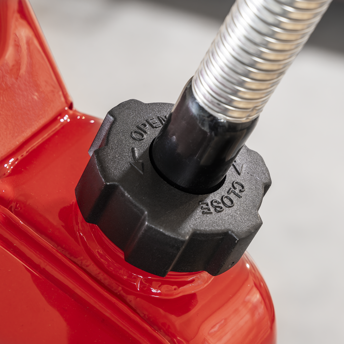 Flexi Pouring Spout for Screw Cap Jerry Cans - Red | JC1SCR