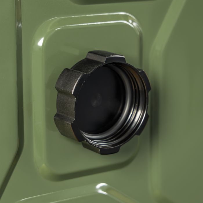 Screw Cap Metal Jerry Can 20L - Green | JC20SCG