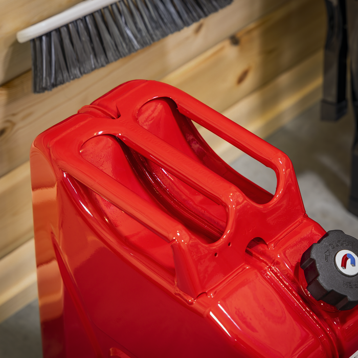 Screw Cap Metal Jerry Can 20L - Red | JC20SCR