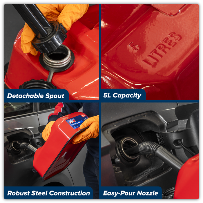 Jerry Can 5L - Red | JC5RR