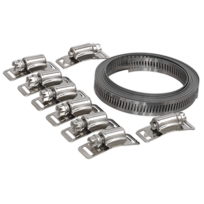 Self-Build Hose Clip Set 12.7mm Band Width | JC972
