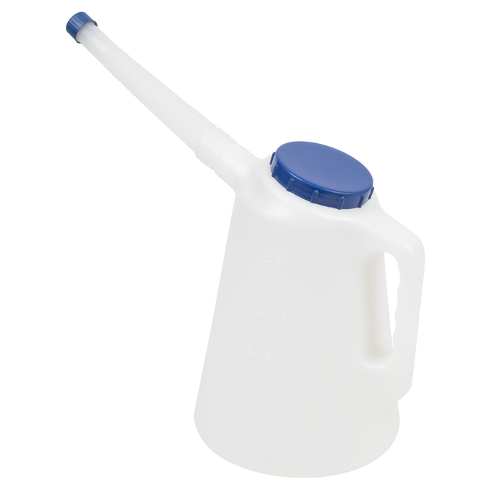 Oil Container with Blue Lid & Flexible Spout 3L | JDL3B