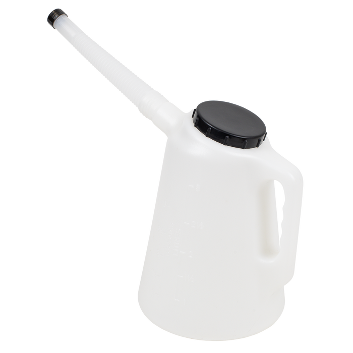 Oil Container with Black Lid & Flexible Spout 3L | JDL3