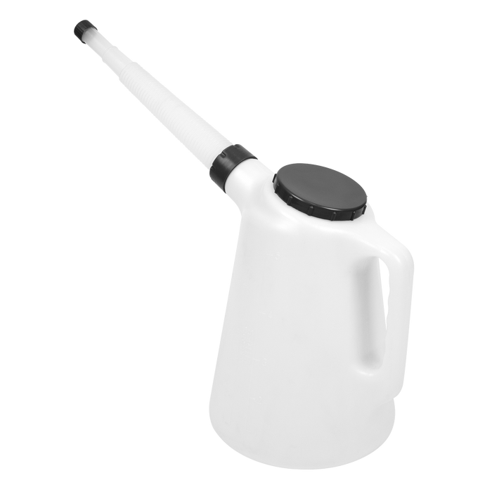 Oil Containers with Lid & Flexible Spout 5L - Set of 5 | JDL5SET