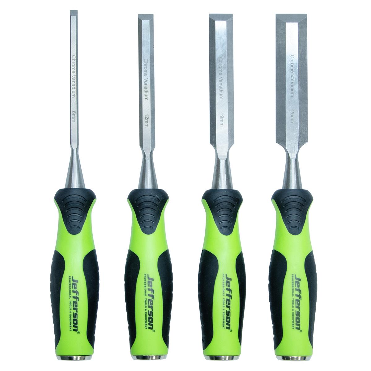 4 Piece Wood Chisel Set | Jefferson Professional — SBT Ltd.