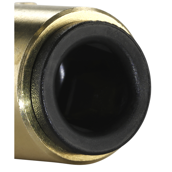 John Guest® Brass SuperThread Straight Adaptor 6mm x 1/8"BSP - Pack of 2 | JGBC618
