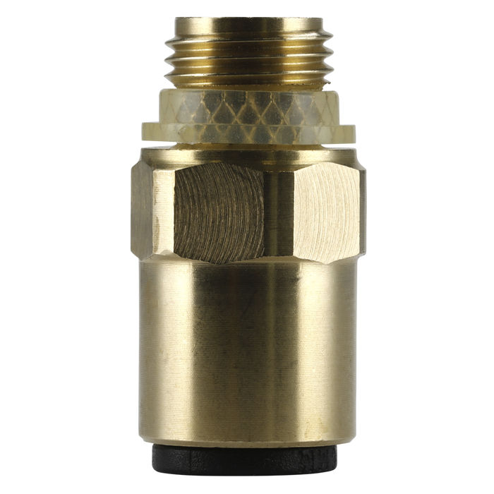 John Guest® Brass SuperThread Straight Adaptor 6mm x 1/8"BSP - Pack of 2 | JGBC618