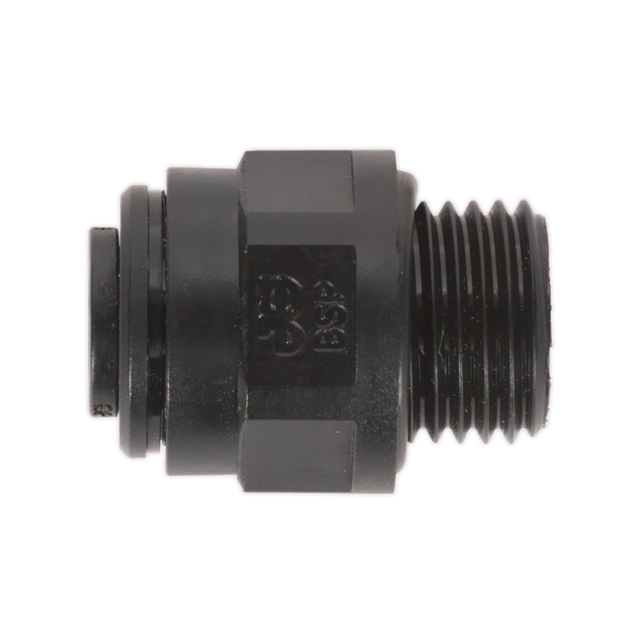 John Guest® Straight Adaptor 10mm x 1/4"BSP - Pack of 5 | JGC1014
