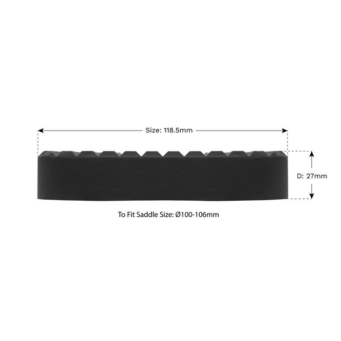 Safety Rubber Jack Pad - Type A | JP01