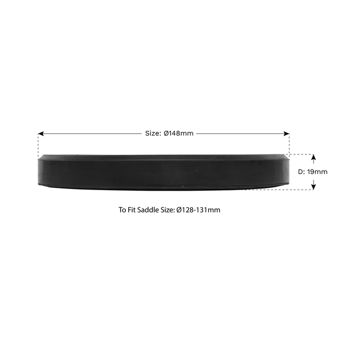 Safety Rubber Jack Pad - Type A | JP04
