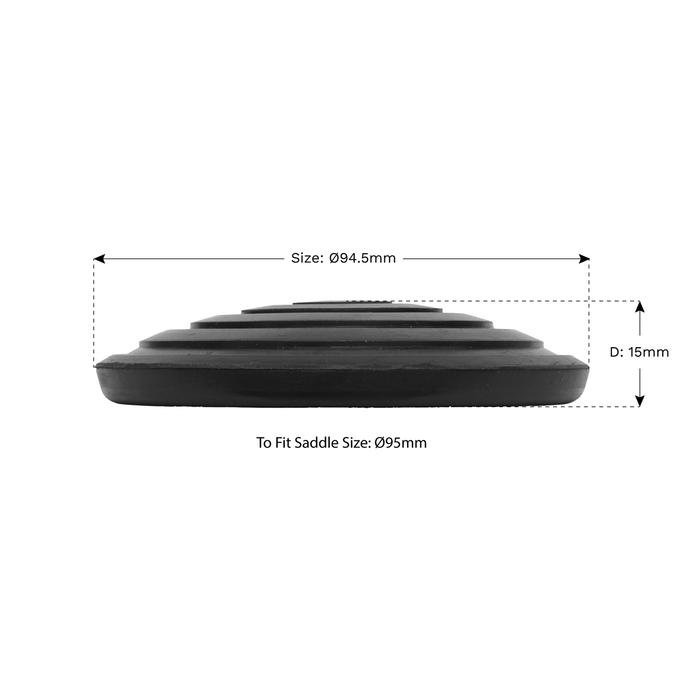 Safety Rubber Jack Pad - Type C | JP13