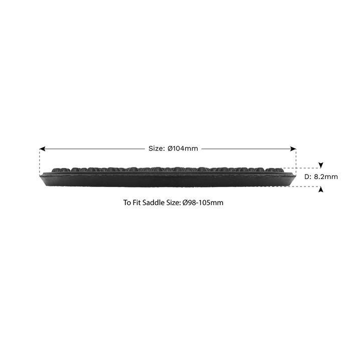 Safety Rubber Jack Pad - Type B | JP15