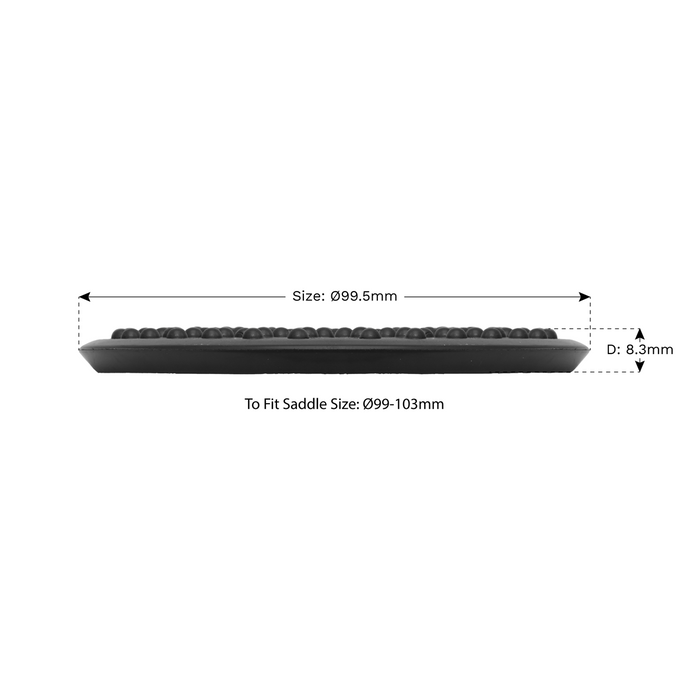 Safety Rubber Jack Pad - Type B | JP16