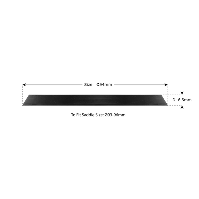 Safety Rubber Jack Pad - Type B | JP17