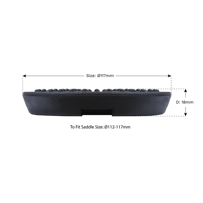 Safety Rubber Jack Pad - Type B | JP18