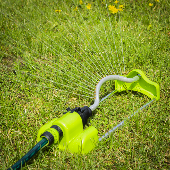 Oscillating Water Sprinkler 17 Nozzles with Brass Heads | JS2122