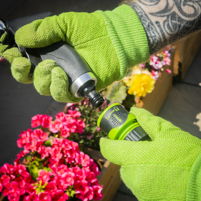 Spray Gun With Soft Grip Handle 10-Pattern | JS9562
