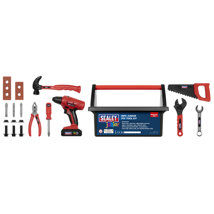 Junior Toy Tool Set 19pc | JTK1