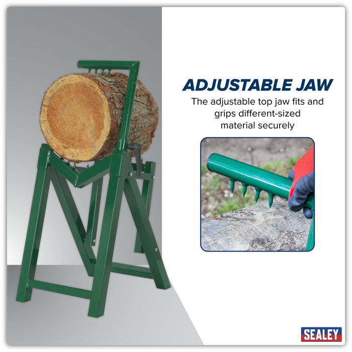 Heavy-Duty Log Stand 230mm Capacity | LC300ST