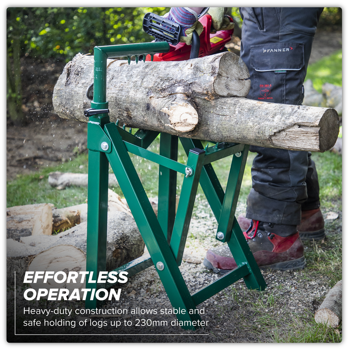 Heavy-Duty Log Stand 230mm Capacity | LC300ST