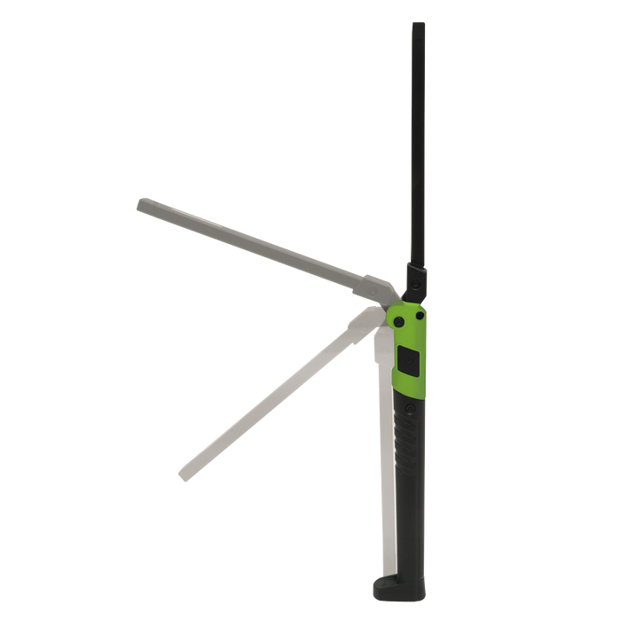 Rechargeable Slim Folding Pocket Light 2 COB & 1 SMD LED - Green | LED01G