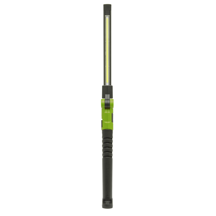Rechargeable Slim Folding Pocket Light 2 COB & 1 SMD LED - Green | LED01G