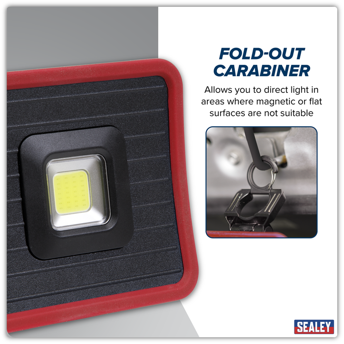 Rechargeable Pocket Floodlight with Power Bank 10W COB LED | LED1000PB