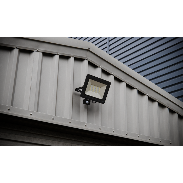 Extra-Slim Floodlight with PIR Sensor 50W SMD LED | LED113PIR
