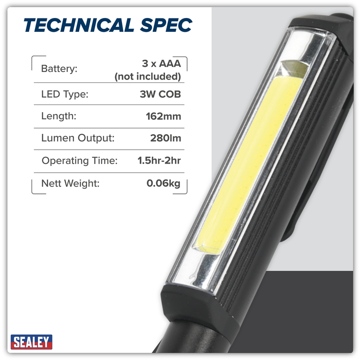 Penlight 3W COB LED | LED125