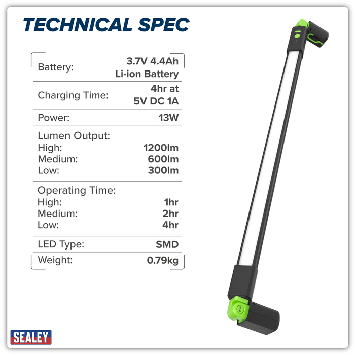 Under-Bonnet Rechargeable Light 13W SMD LED | LED139