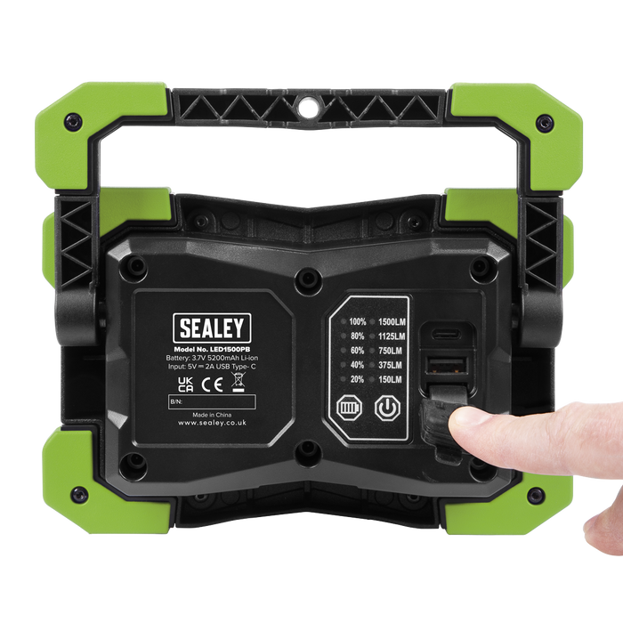 Portable Floodlight & Power Bank 15W COB LED | LED1500PB