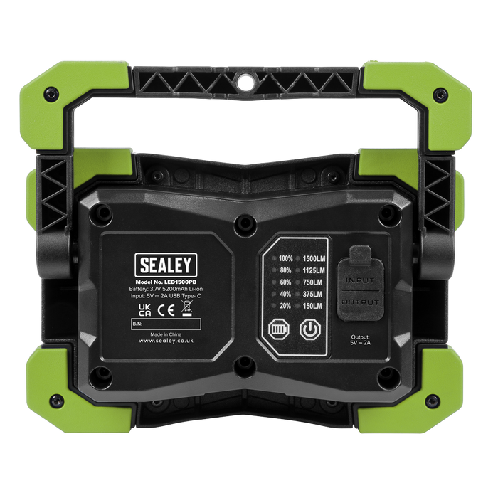 Portable Floodlight & Power Bank 15W COB LED | LED1500PB