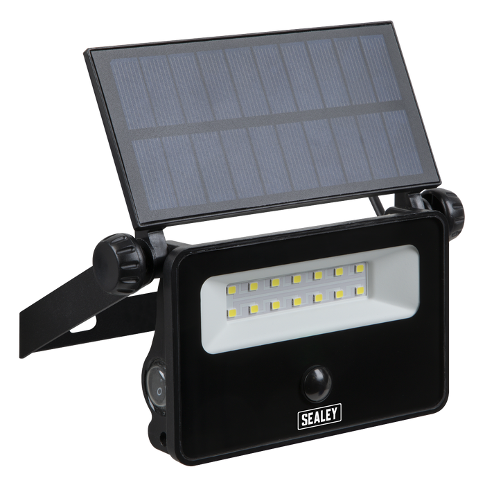 Extra-Slim Solar Floodlight with Wall Bracket 16W SMD LED | LED16S