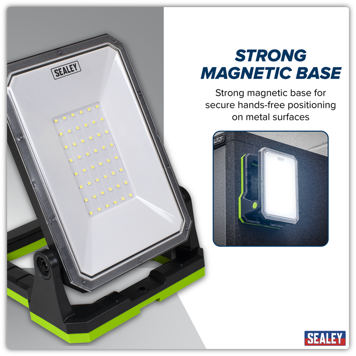 Rechargeable Portable Floodlight & Power Bank 20W SMD LED | LED1800PB