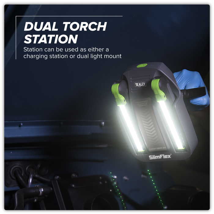 Rechargeable Floodlight/Folding Inspection Light Docking Station Kit | LED1801K