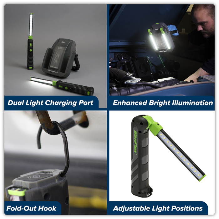 Rechargeable Floodlight/Folding Inspection Light Docking Station Kit | LED1801K