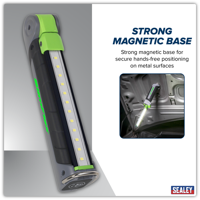 Rechargeable Slim Folding Inspection Light 4W & 1W SMD LED | LED180