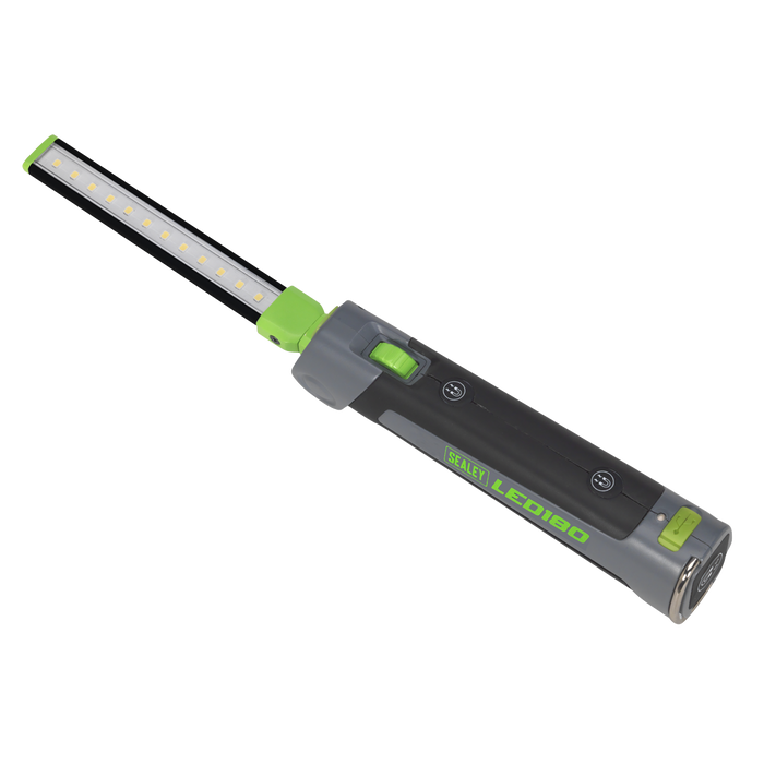 Rechargeable Slim Folding Inspection Light 4W & 1W SMD LED | LED180