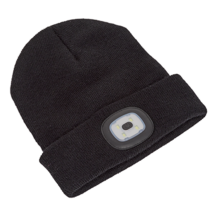 Rechargeable USB Beanie Hat 1W SMD LED | LED185