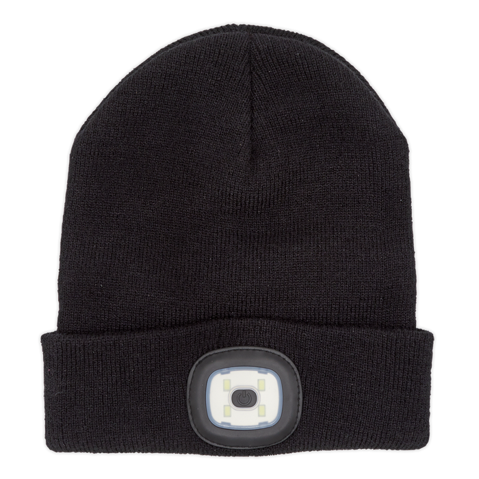 Rechargeable USB Beanie Hat 1W SMD LED | LED185