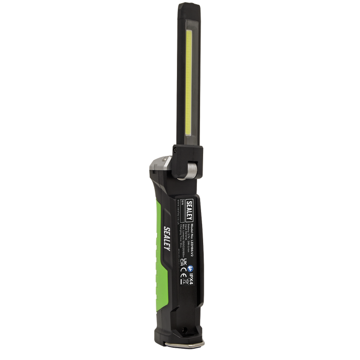 Rechargeable Slim Folding Inspection Light 6W COB LED & 1W SMD LED Lithium-ion | LED186
