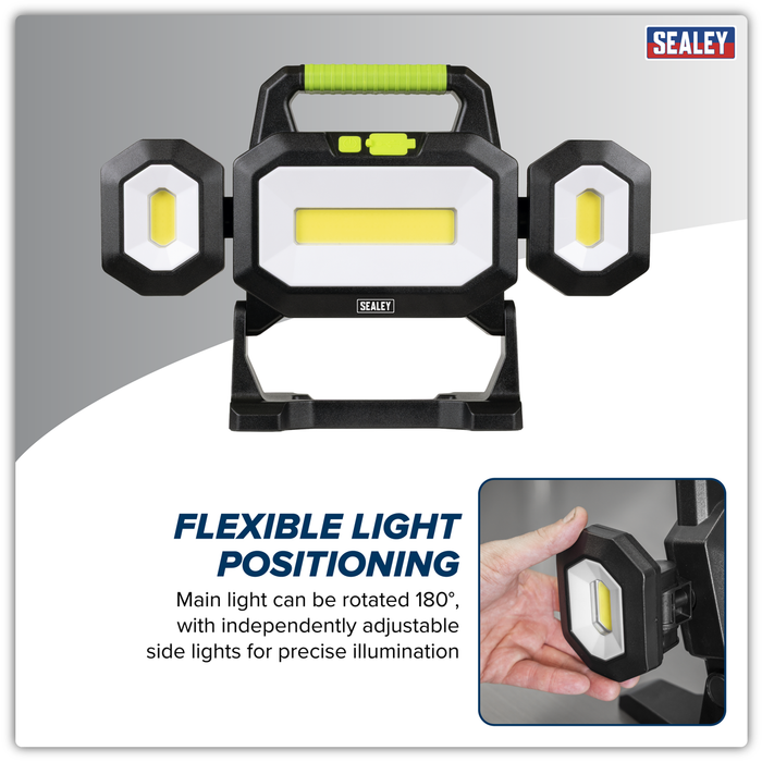Rechargeable Flexible Floodlight 31W & 26W COB LED | LED18WFL