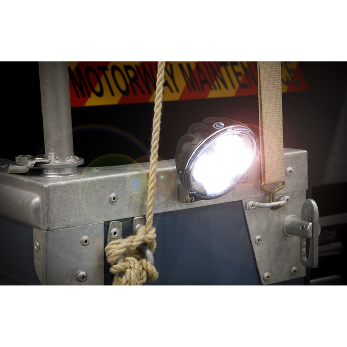 Mini Round Worklight with Adjustable Bracket 12W SMD LED | LED1R