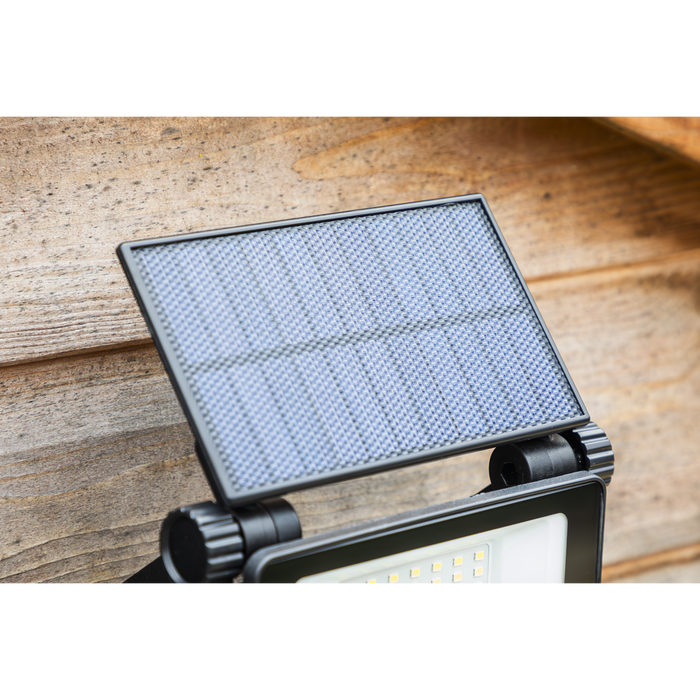 Extra-Slim Solar Floodlight with Wall Bracket 20W SMD LED | LED20S