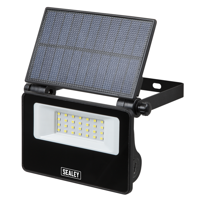 Extra-Slim Solar Floodlight with Wall Bracket 20W SMD LED | LED20S