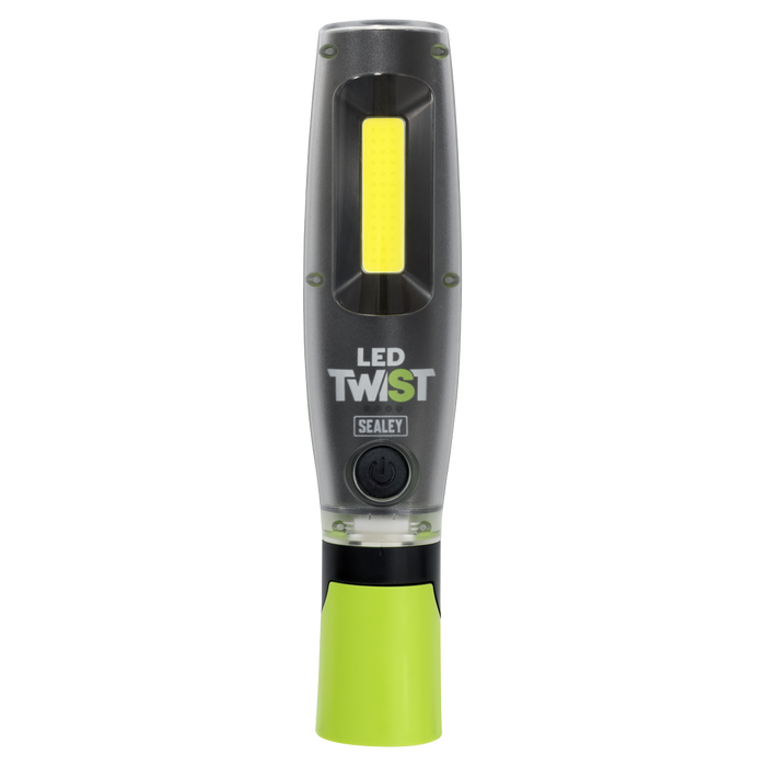 Rechargeable LED Twist® Inspection Light 20W COB + 3W SMD, 3000lm, Magnetic Base & Power Bank | LED3001G